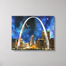 Lienzo Esquina de Spacey St. Louis