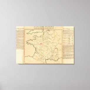 Lienzo Establecimientos franceses