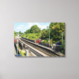 Lienzo Estación de Ferrocarril Cottingley, Leeds