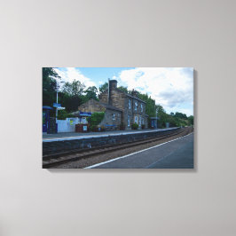 Lienzo Estación de Ferrocarril de Glaisdale