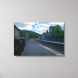 Lienzo Estación de Ferrocarril de Glaisdale