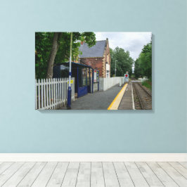 Lienzo Estación de ferrocarril de Rawcliffe