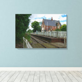 Lienzo Estación de ferrocarril de Rawcliffe