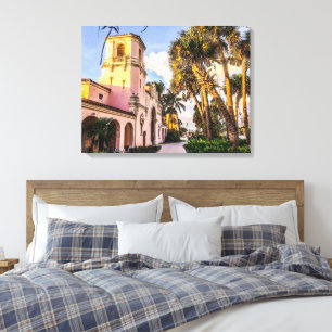 Lienzo Estación de Tren Tropical