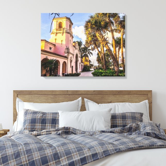 Lienzo Estación de Tren Tropical (Insitu(Dormitorio))