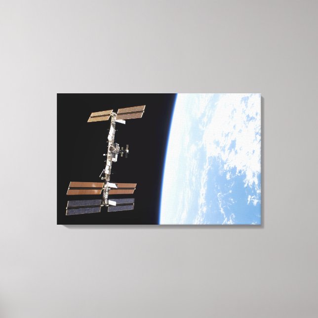 Lienzo Estación Espacial Internacional 23 (Anverso)