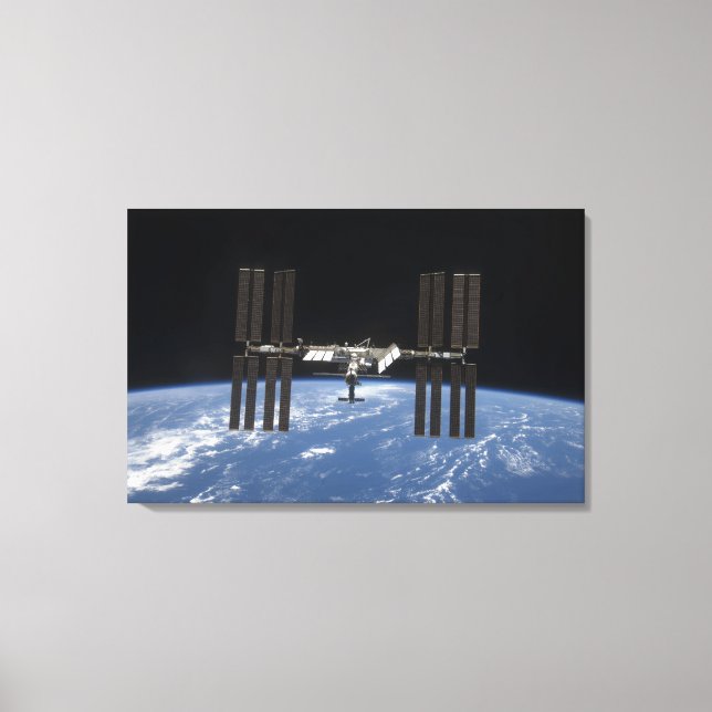 Lienzo Estación Espacial Internacional 9 (Anverso)