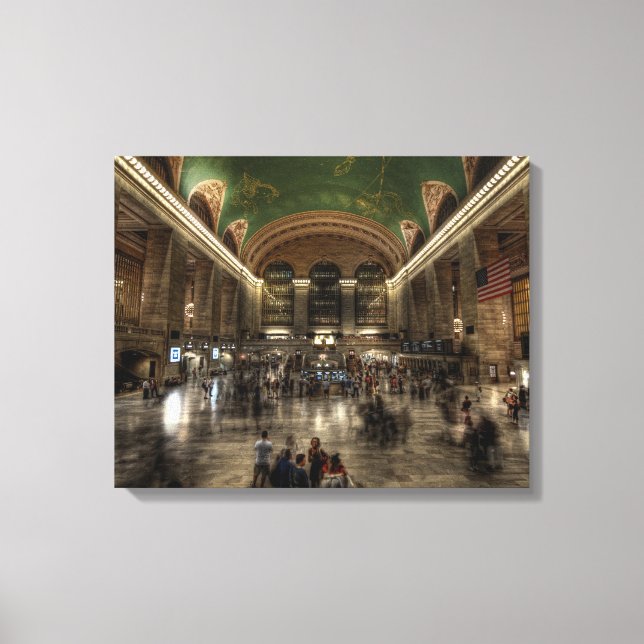 Lienzo Estación Grand Central (Anverso)