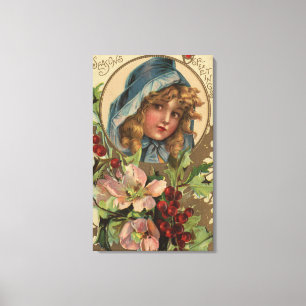 Lienzo Estaciones GreetingsGirl en una capilla
