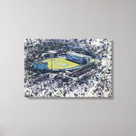 Lienzo Estadio de cricket artístico Leeds, Yorkshire
