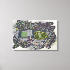 Lienzo Estadio de cricket artístico Leeds, Yorkshire