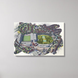 Lienzo Estadio de cricket artístico Leeds, Yorkshire