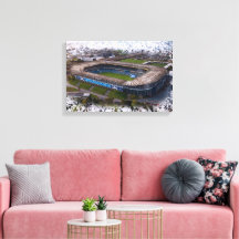 Estadio de Rugby de Edimburgo con la bandera de Es
