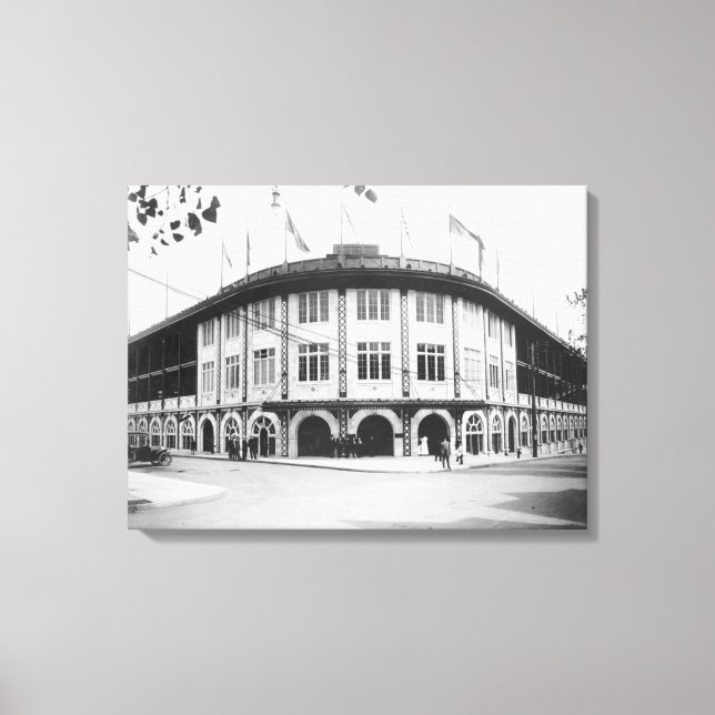 Lienzo Estadio Forbes Field Pittsburgh Baseball (Anverso)