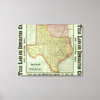 Lienzo Estado de Texas