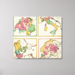 Lienzo Estados bálticos