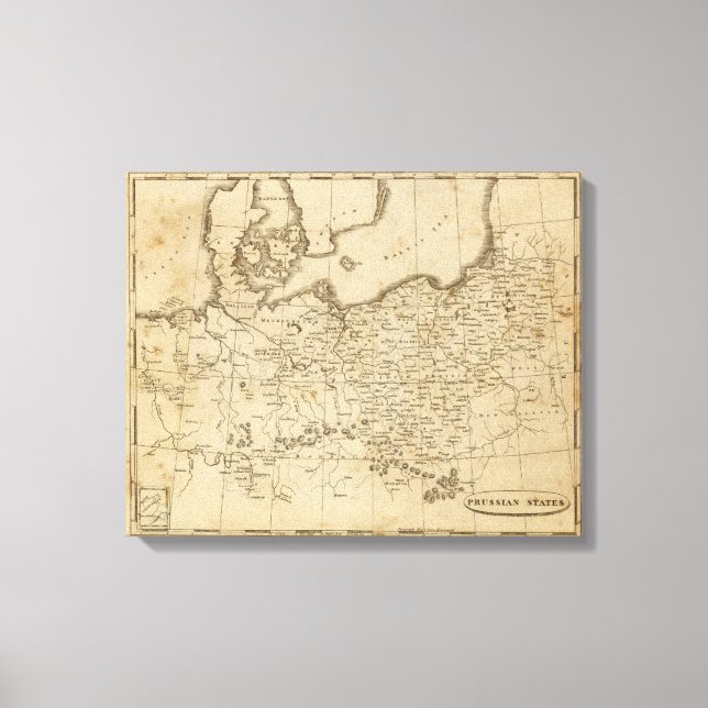 Lienzo Estados prusianos (Anverso)