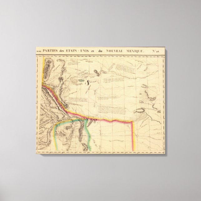 Lienzo Estados Unidos 48 (Anverso)