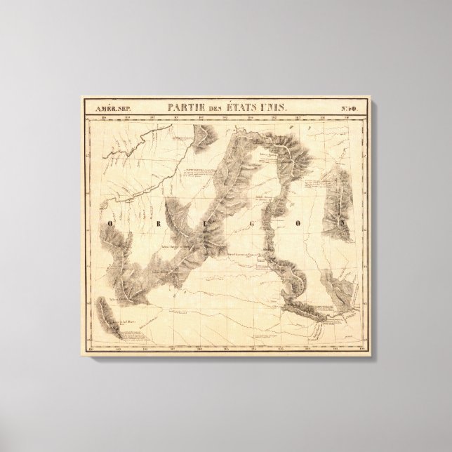 Lienzo Estados Unidos, América 40 (Anverso)