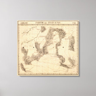 Lienzo Estados Unidos, América 40