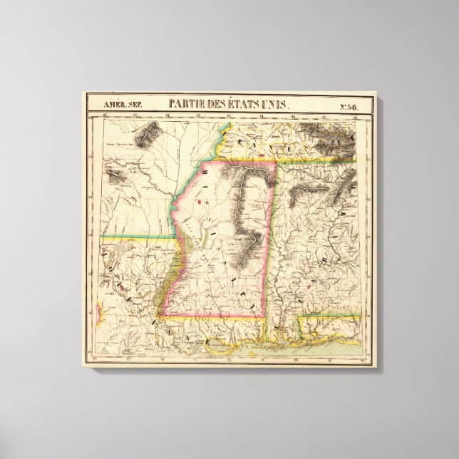 Lienzo Estados Unidos, América 56 (Anverso)