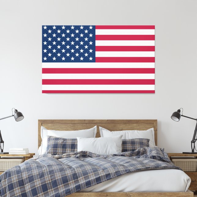 Lienzo Estados Unidos de América (Insitu(Dormitorio))