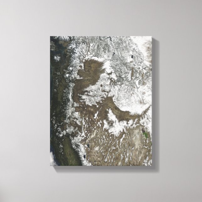 Lienzo Estados Unidos Occidental (Anverso)