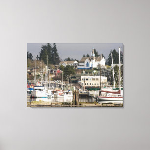 Lienzo Estados Unidos, Wa, Península de Kitsap. Ciudad e