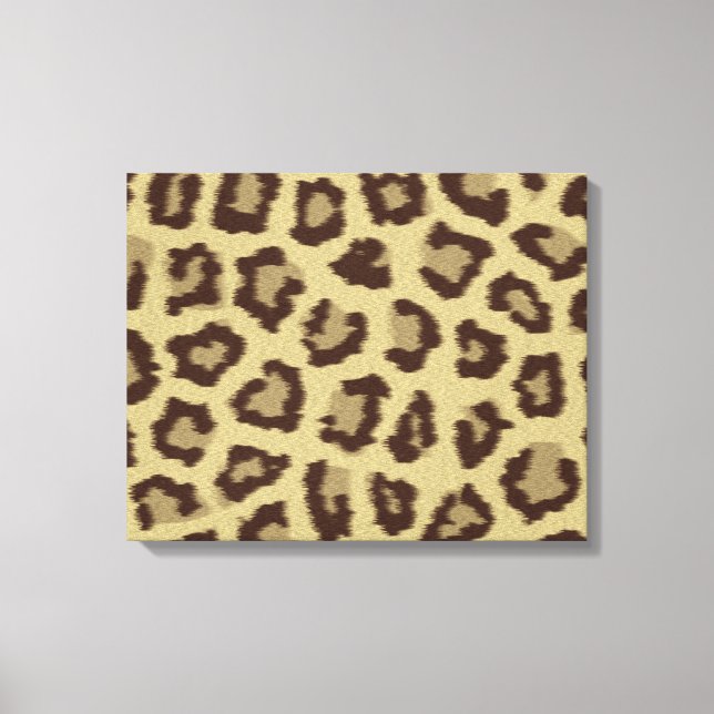 Lienzo Estampado de jaguar (Anverso)