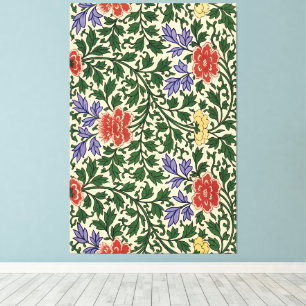 Lienzo Estampado de peonía de Chinoiserie vintage de Owen
