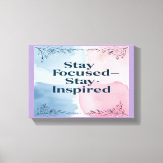 Lienzo Estancia centrada y inspirada en todo el mundo