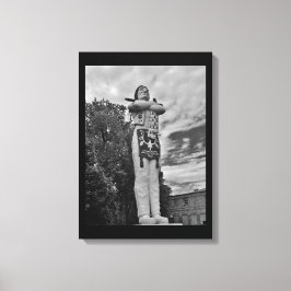 Lienzo Estatua de Hiawatha