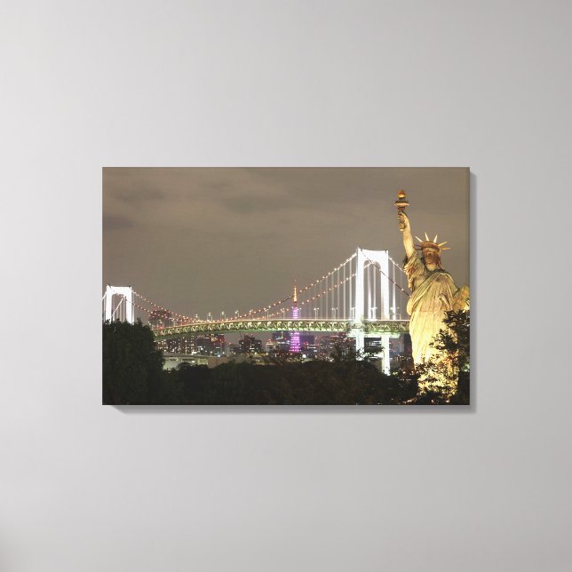 Lienzo Estatua de la Libertad (Anverso)