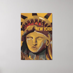Lienzo Estatua de la Libertad - Ciudad de Nueva York