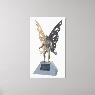 Lienzo Estatua de Mothman del punto Virginia Occidental