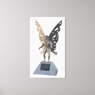 Lienzo Estatua de Mothman desde Point Pleasant West Virgi