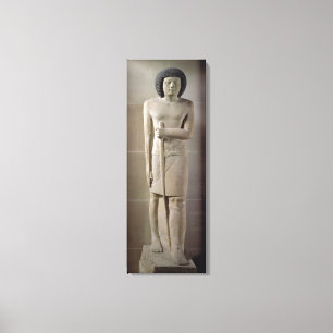 Lienzo Estatua de Sepa, viejo reino (piedra caliza