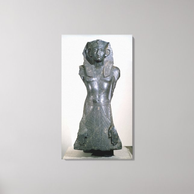 Lienzo Estatua de Sesostris III en la mediana edad (Anverso)