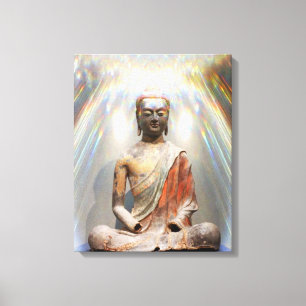 Lienzo Estatua de Siddhartha Gautama