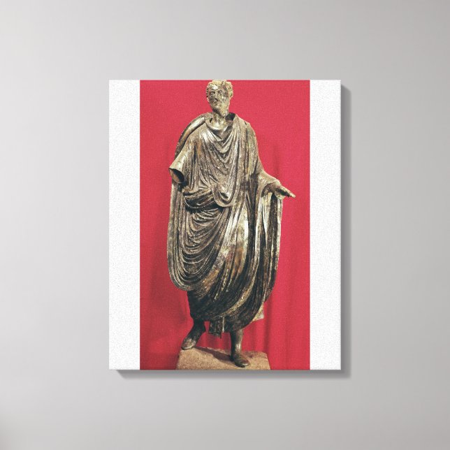 Lienzo Estatua del César Juliano Pacatianus (Anverso)