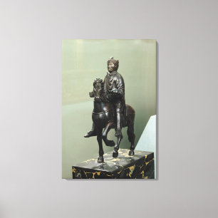 Lienzo Estatua ecuestre de Carlomagno