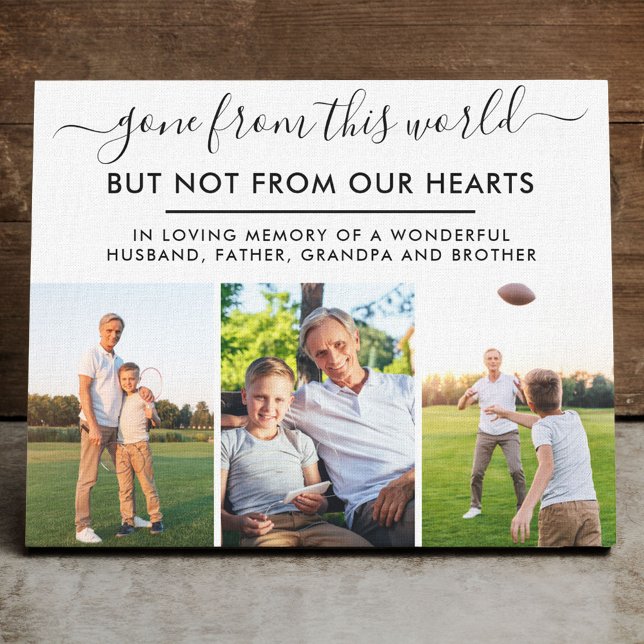 Lienzo Este Collage de fotos de recuerdo mundial se fue (Subido por el creador)