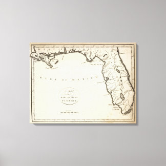 Lienzo Este y oeste de Florida