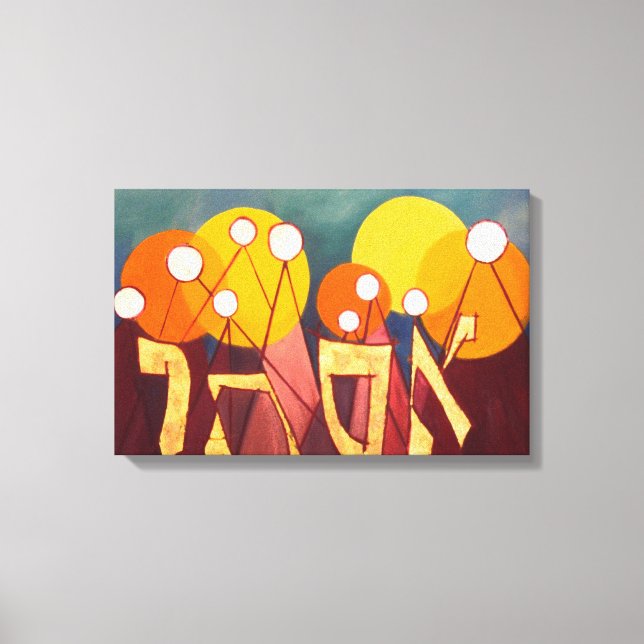 Lienzo Esther (Anverso)