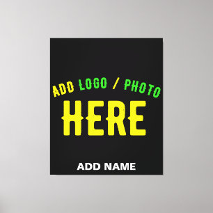 LIENZO ESTILIZADO MODERNO PERSONALIZABLE NEGRO VERIFICADO