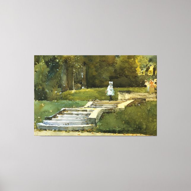 Lienzo Estilo artístico de Childe Hassam (Anverso)