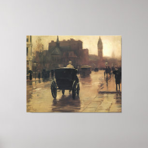 Lienzo estilo artístico de Childe Hassam