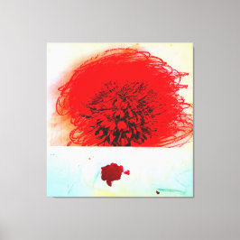 Lienzo estilo artístico de Cy Twombly