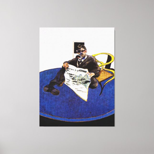 Lienzo estilo artístico de Francis Bacon (Anverso)