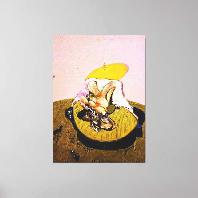 Lienzo estilo artístico de Francis Bacon (Anverso)